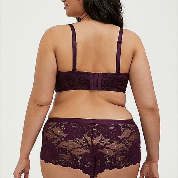 ✨torrid microfiber & lace push-up multiway bra✨ - Picture 3 of 7